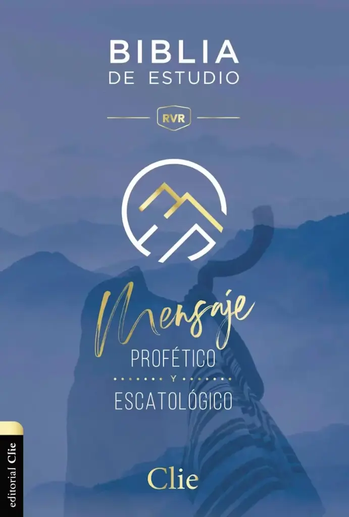 Reina Valera Revisada Biblia de Estudio del Mensaje Profético y Escatológico, Interior a Dos Colores, Pasta Rustica