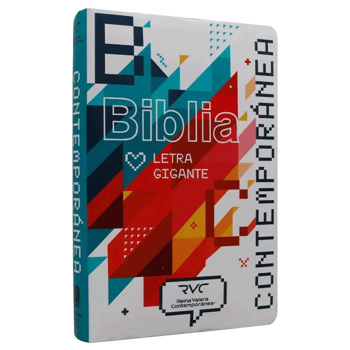 Biblia Reina Valera Contemporánea Mediana Letra Gigante Tapa Semiflexible Colores [RVC.61cLGiPJR]
