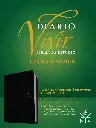 Biblia de estudio del diario vivir NTV, letra grande (SentiPiel, Negro/Ónice, Letra Roja)