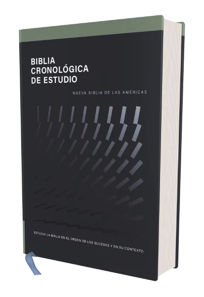 NBLA, Biblia Cronológica de Estudio, Interior a Cuatro Colores, Pasta Dura