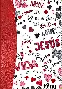 Biblia RVR60 Bolsillo Palabras de vida imitación piel y tela Rojo con índice