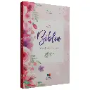 Biblia Misionera Reina Valera Contemporánea Mediana Letra Mediana Rústica Flores [RVC.60ue]