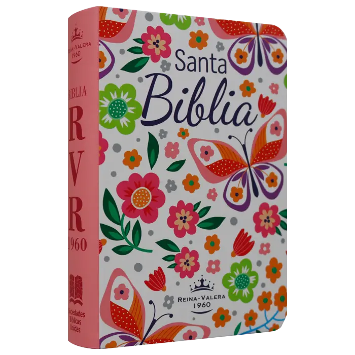 Biblia Reina Valera 1960 Mini Bolsillo Letra Chica Tapa Semiflexible Mariposa Tapa 10 [RVR.11ePJR-GPR:10]