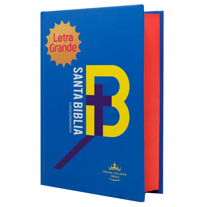 Biblia Reina Valera 1960 Chica Letra Mediana DR Tapa Dura Azul [RVR043cLG]