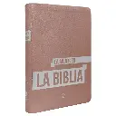 Biblia La Mujer en la Biblia Reina Valera 1960 Mediana Letra Grande BM Imitación Piel Rosa Oro [RVR066c]