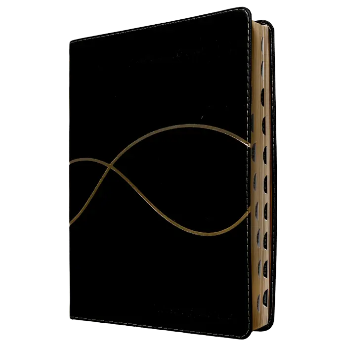 Biblia Reina Valera 1960 Grande Letra Grande Imitación Piel Negro Código QR [RVR086cTILSGiPJR