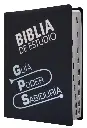 Biblia de Estudio GPS Traducción Lenguaje Actual Grande Letra Mediana Imitación Piel Azul Marino [TLA087EETI]