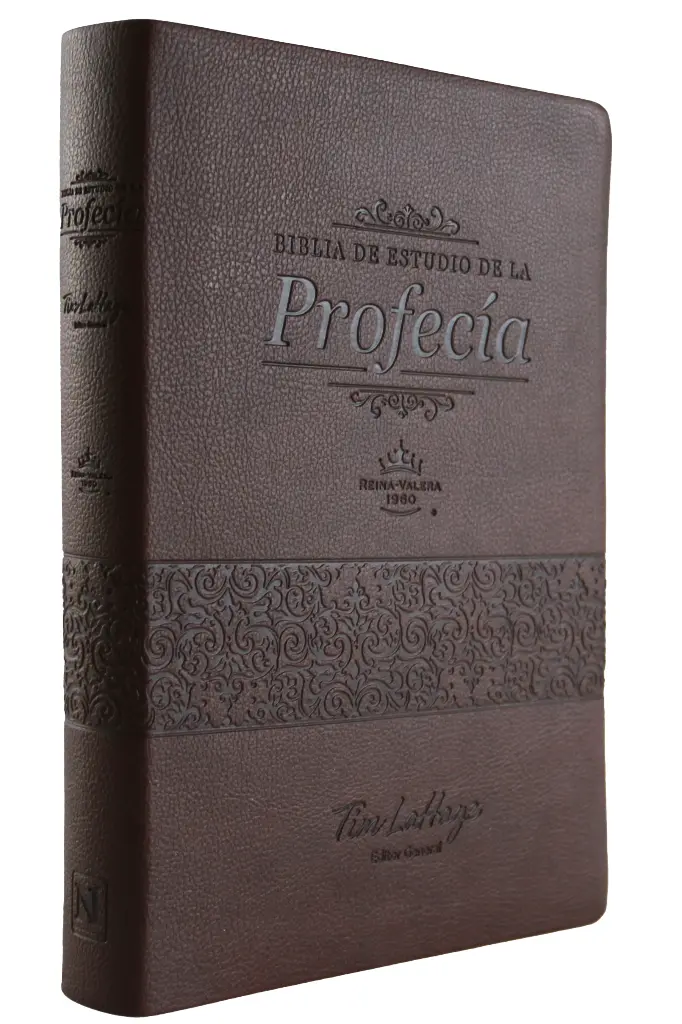 Biblia de la Profecía – Piel Marron con Indice – Tim LaHaye