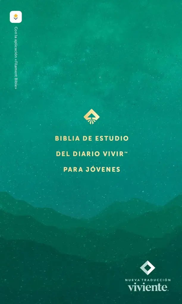 Biblia de estudio del diario vivir para jóvenes NTV con Filament Pasta Dura