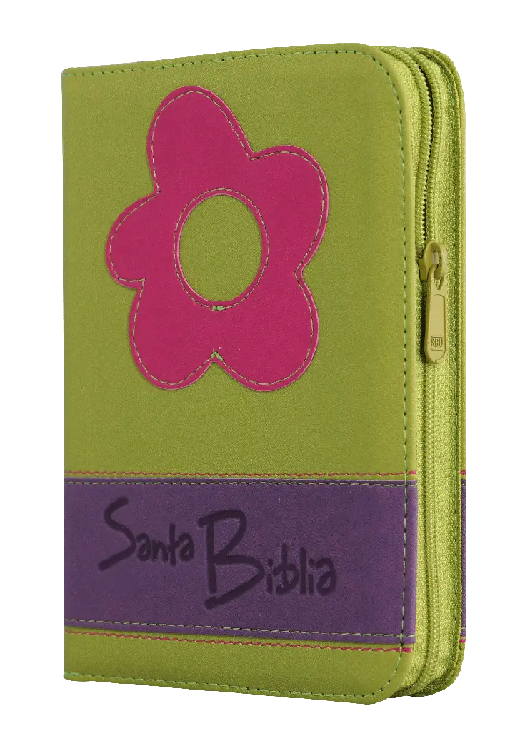 Biblia Reina Valera 1960 Chica Letra Mediana Imitación Piel Verde QR [RVR045cZLGPJR]