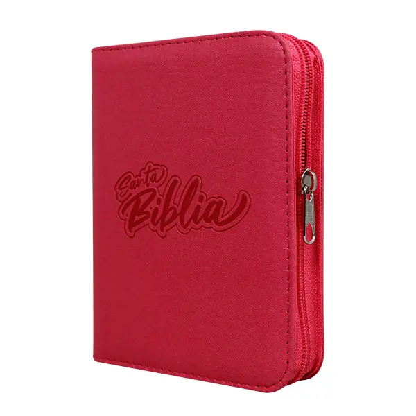 Biblia Reina Valera 1960 Chica Letra Chica Imitación piel Rosa Código QR [RVR046cZLMPJR]