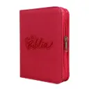 Biblia Reina Valera 1960 Chica Letra Chica Imitación piel Rosa Código QR [RVR046cZLMPJR]