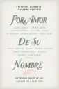 Por amor de Su nombre
