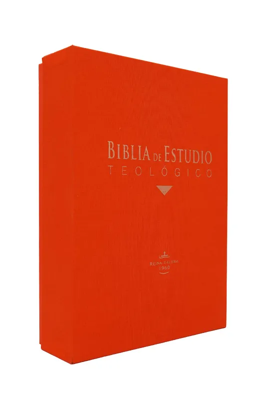 Biblia De Estudio Teológico Pasta Suave Floral Sobre Tela