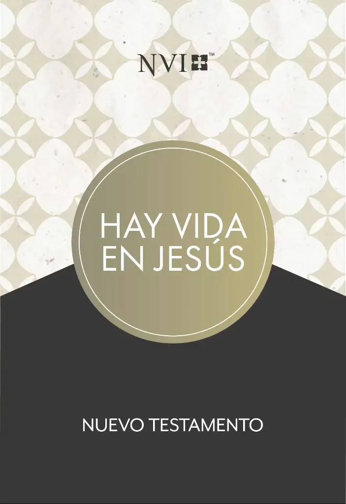 NVI Nuevo Testamento hay vida en Jesús, tapa suave