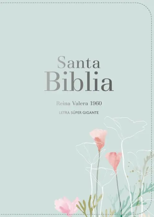 Biblia RVR 1960 - Letra Súper Gigante - Menta