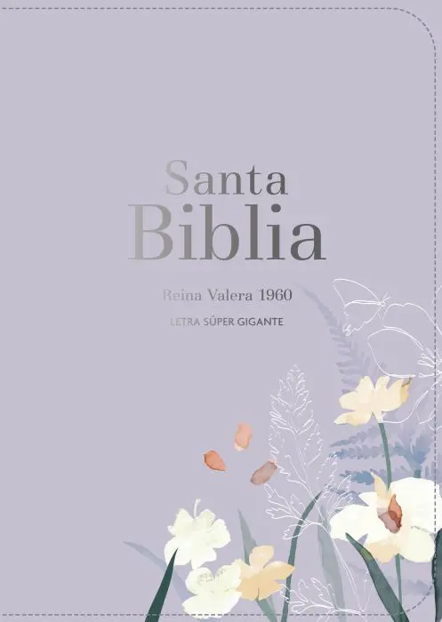 Biblia RVR 1960 - Letra Súper Gigante - Lavanda