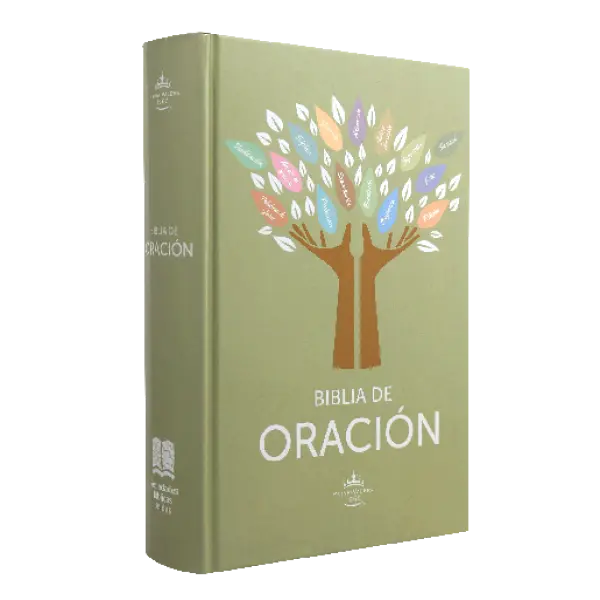 Biblia de Estudio de Oración Reina Valera 1960 Grande Letra Grande Tapa Dura Crema [RVR083cLGPJR]