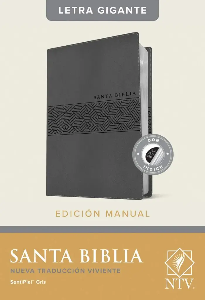Biblia NTV Edición Manual Letra Gigante Índice