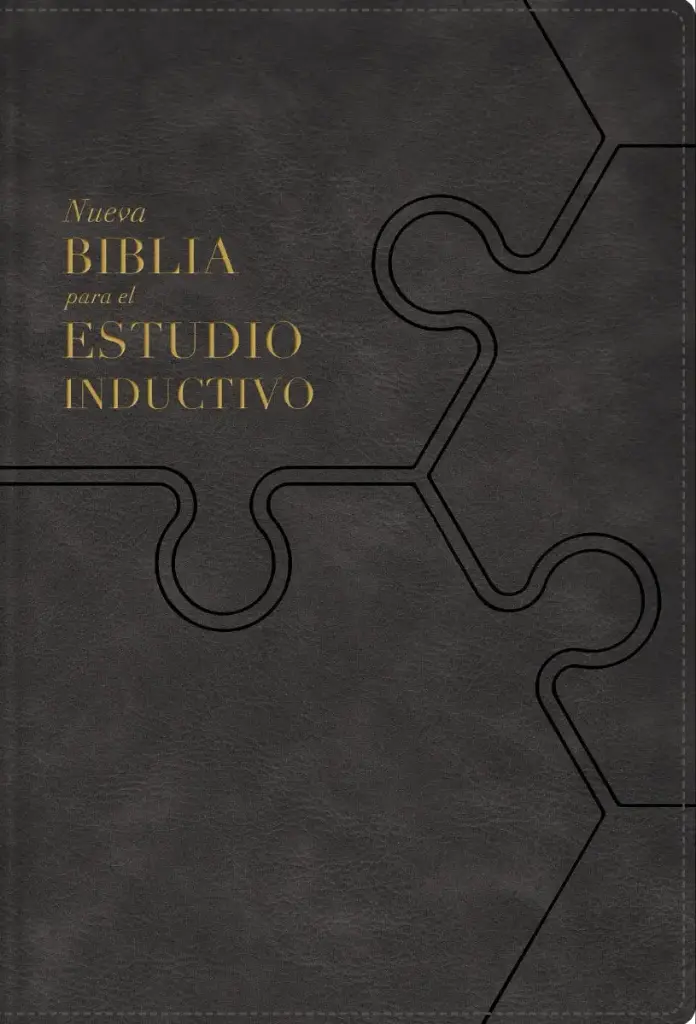 NBLA, Nueva Biblia para el estudio inductivo, Interior a dos colores, Tapa Suave Gris, Comfort Print