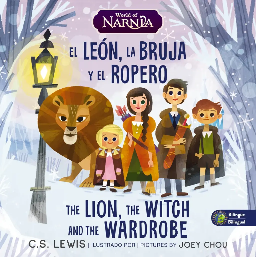 El león, la bruja y el ropero, Bilingual Board Book