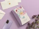 Biblia RVR60 068czti PJR CP jardín lila Tamaño Manual