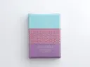 Biblia RVR60 095czti LSPG PJR Tricolor azul/rosa/lila tamaño Súper Gigante