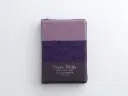 Biblia RVR60 095czti LSPG PJR Tricolor lila/morado/negro tamaño Súper Gigante