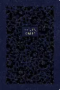 RVR 1960 Biblia letra grande tamaño manual edición especial, azul marino, símil piel