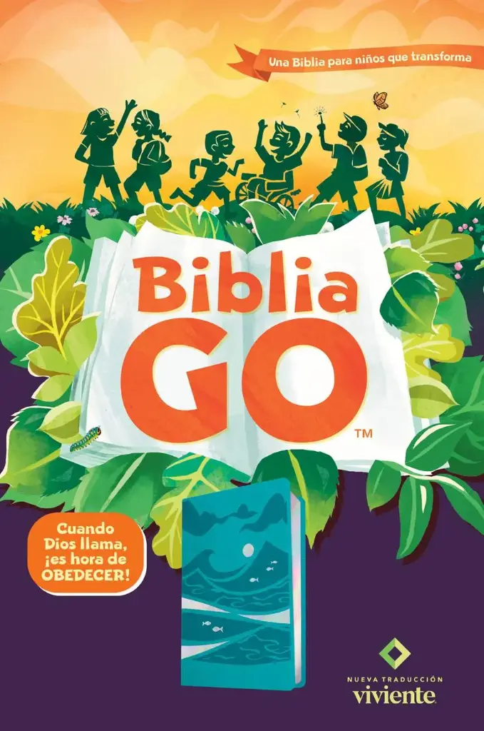 Biblia GO para niños NTV (SentiPiel, Verde azulado)
