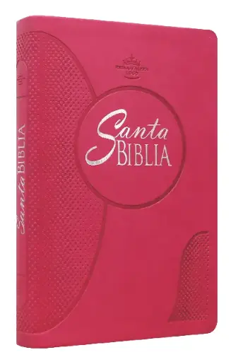 Biblia Reina Valera 1960 Mediana Letra Grande Imitación Piel Fiusha [RVR065cLGPJR]