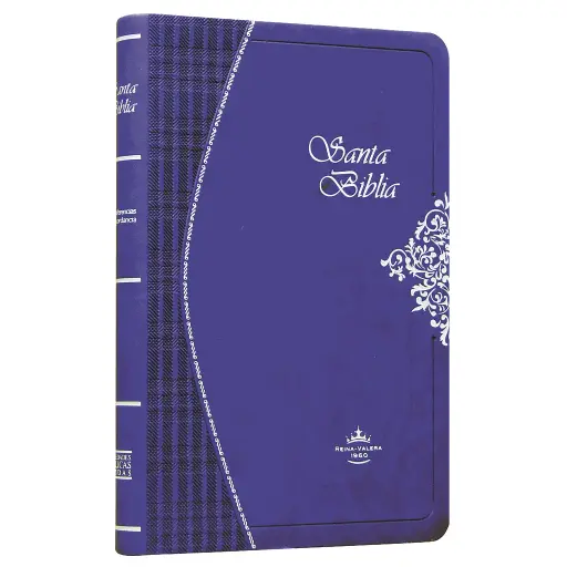 Biblia Reina Valera 1960 Mediana Letra Mediana Imitación Piel Morado [RVR065c]