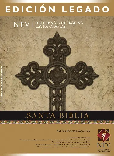 Biblia NTV. Edición de referencia ultrafina: edición legado.