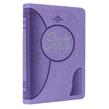 Biblia Reina Valera 1960 Mediana Letra Grande Imitación Piel Lila [RVR065cLGPJR]
