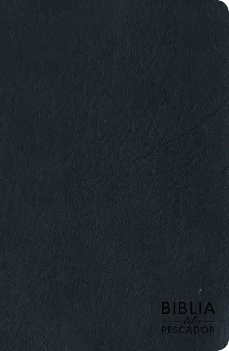 RVR 1960 Biblia del Pescador letra grande, azul símil piel