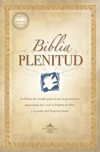 Biblia Plenitud, Reina Valera 1960, Tamaño Personal, Tapa Rústica