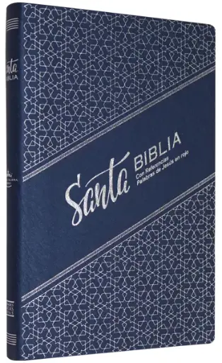 Biblia Reina Valera 1960 Mediana Letra Mediana Vinil Azul [RVR062EAS]