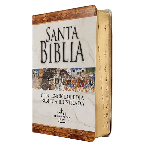 Biblia con Enciclopedia Reina Valera 1960 Mediana Letra Grande [RVR065cLGPJRTI-ENC