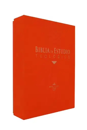 Biblia De Estudio Teológico Pasta Suave Floral Sobre Tela