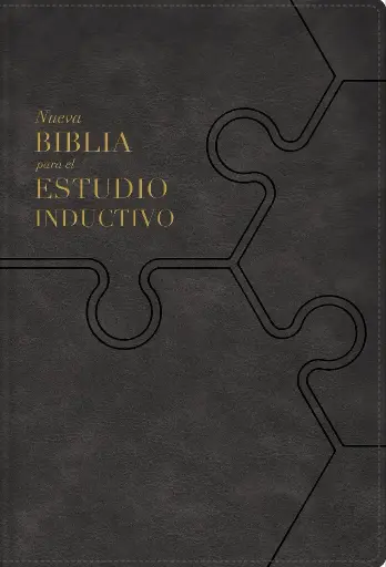 NBLA, Nueva Biblia para el estudio inductivo, Interior a dos colores, Tapa Suave Gris, Comfort Print