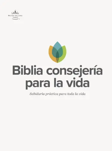RVR 1960 Biblia de estudio Consejería para la vida, tapa dura