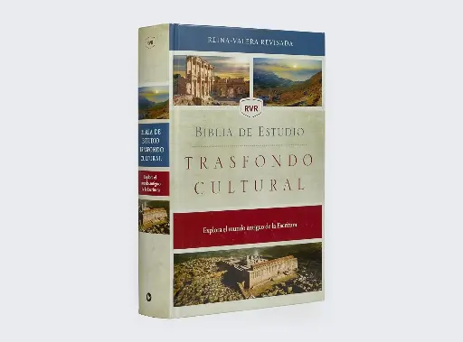 RVR, Biblia de estudio trasfondo cultural (El contexto lo cambia todo), Leathersoft, Rojo vino, Interior a color, Comfort Print: Explora el mundo antiguo de la Escritura